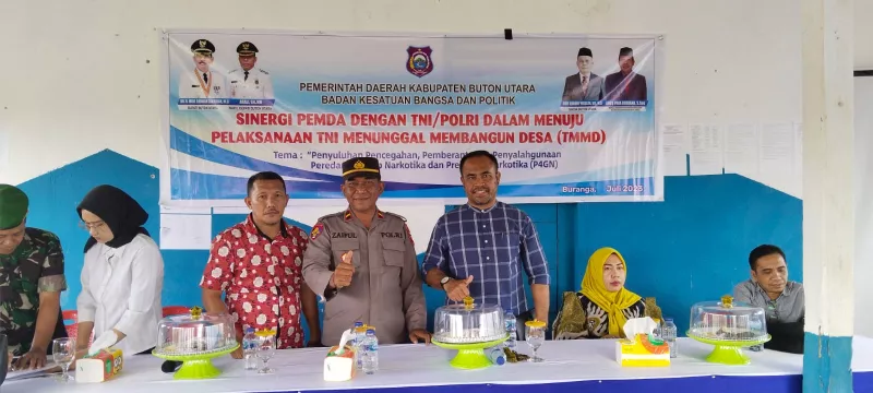 Kesbangpol  Butur Gelar Penyuluhan Bahaya Penyalagunaan Narkoba