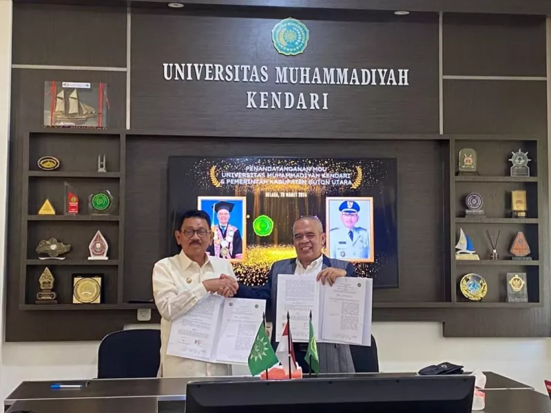 Pemkab Butur Jajaki Kerjasama dengan Universitas Muhammadiyah Kendari
