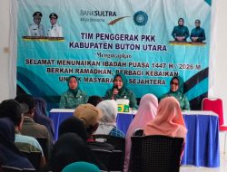 Ramadhan ke-24 TP. PKK Kabupaten Buton Utara Kembali Berbagi Sembako