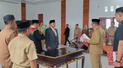 Lantik Kadis Dukcapil, Wakil Bupati Butur, Rahman Minta Pelayanan  Administrasi Kependudukan Dioptimalkan