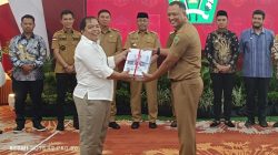 Serahkan LKPD Tahun Anggaran 2025 ke BPK Sultra,Pemkab Konawe Optimis Pertahankan WTP