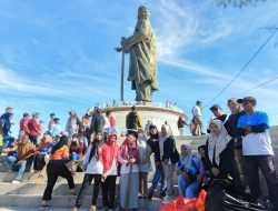 Pemkot Baubau Hijaukan Kawasan Patung Oputa Yi Koo