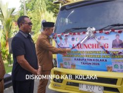 Bupati Kolaka Launching Penyaluran Bantuan Pangan 