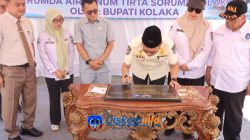Bupati Kolaka Resmikan Gedung Kantor Perumda Air Minum Tirta Sorume