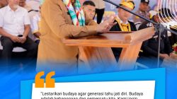 Bupati Azhari Minta Budaya  Dilestarikan Generasi Tahu Jati Diri