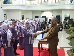 Walikota Baubau Yusran Fahim Kukuhkan Pengurus GOW