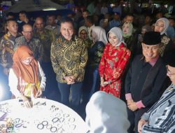 Gubernur Sultra dan KASAU Tinjau Stan Pameran HUT ke-62 Sultra
