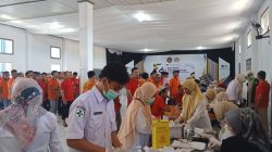 445 Warga Binaan dan Pegawai Lapas Baubau Jalani Skrining Kesehatan Massal