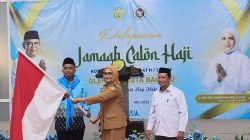 Pemkot Baubau Lepas  Keberangkatan 135 Jemaah Haji 