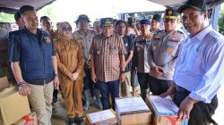 Mentan RI Amran Sulaiman Salurkan Bantuan Korban Banjir di Kota Kendari