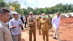 Gubernur Sultra Tinjau Progres Pembangunan Sekolah Rakyat
