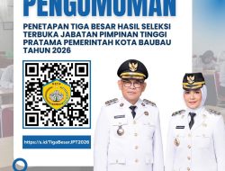 Pansel Pansel Selter JPT  Umumkan 3 Besar Calon Kepala OPD Pemkob Baubau