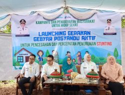 Pemkot Baubau Luncurkan Gerakan Gebyar Posyandu Aktif 