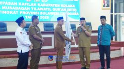 Bupati Kolaka Lepas Kafilah MTQ  Tingkat Prov. Sultra
