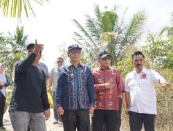 Bupati Koltim Tinjau Proyek SPAM Bendungan Ladongi