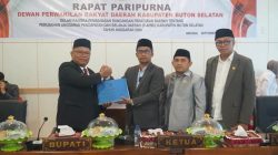 Pemkab dan DPRD Buton Selatan Tandatangani Nota Kesepakatan KUA-PPAS Perubahan APBD 2026