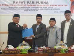 Pemkab dan DPRD Buton Selatan Tandatangani Nota Kesepakatan KUA-PPAS Perubahan APBD 2026